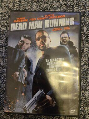 Dead Man Running DVD - Action-Packed Crime Thriller  50 Cent